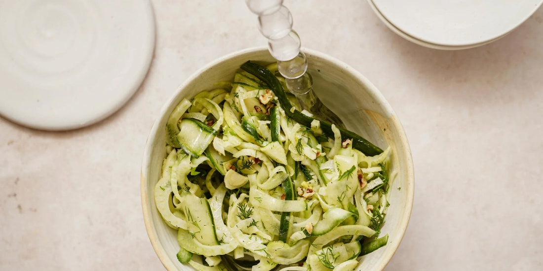 Gut friendly green salad