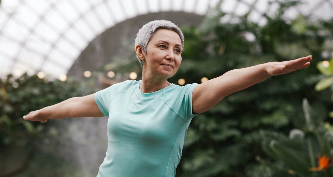Woman Doing Yoga