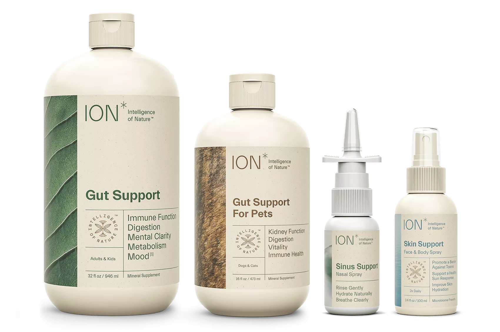 ION Gut and Digestive Health Supplement Bottle Science