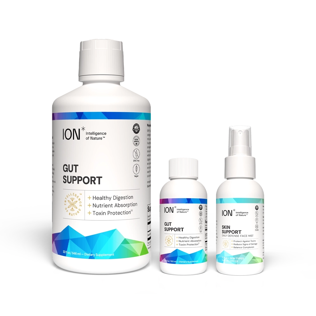 ION Skin and Gut Health Supplements Adventurer Bundle