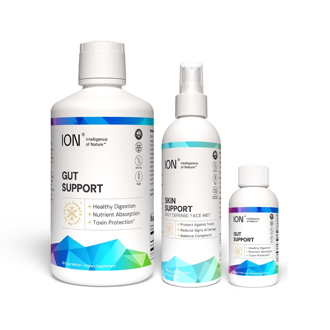 ION Skin and Gut Health Supplements Weekender Bundle