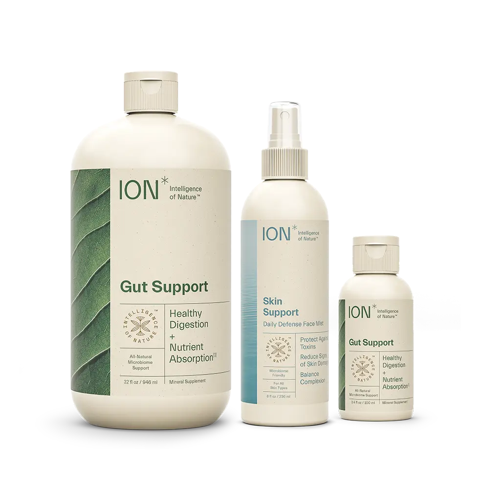 ION Skin and Gut Health Supplements Weekender Bundle