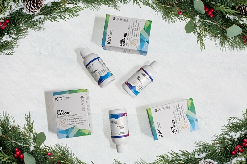 ION* transition from old to new bottle design