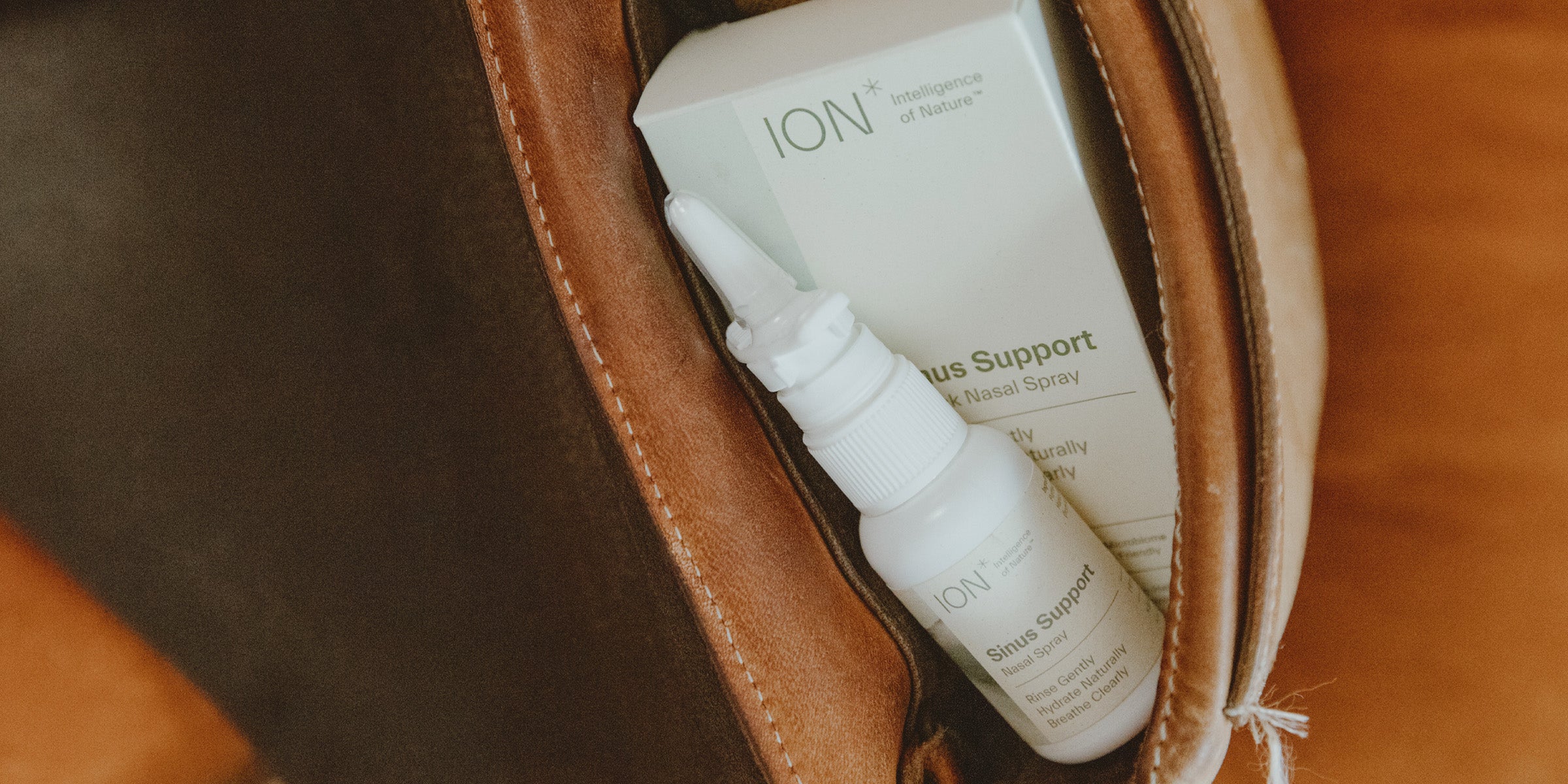 Make every breath count with ION* Sinus Support.