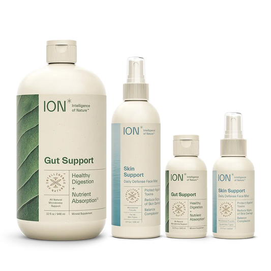 ION Skin and Gut Health Supplements Daily Protection Bundle