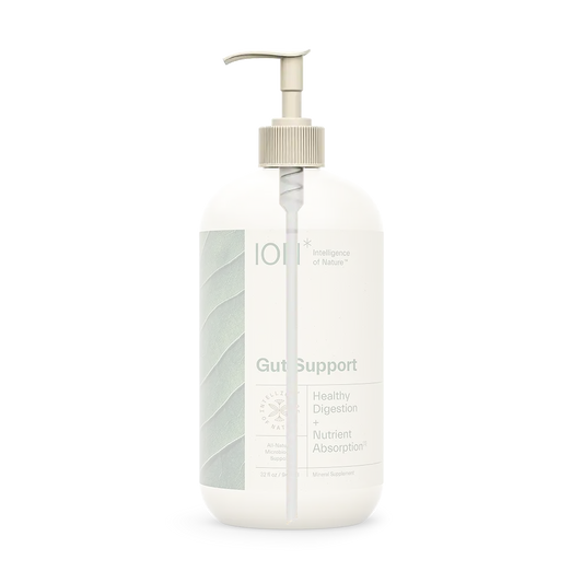 ION Gut Health Supplement Pump 32oz Product Transparent