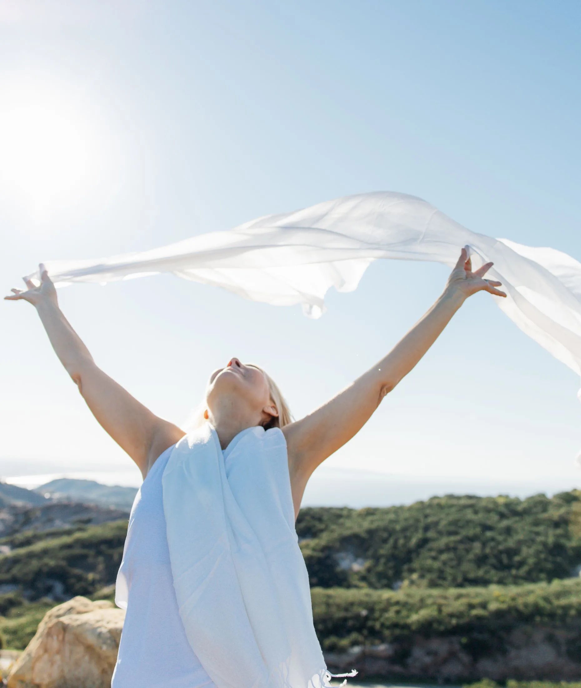 Carmen Joy standing outdoors