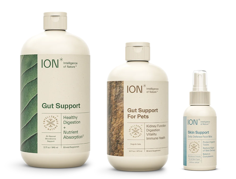 ION Gut and Digestive Health Supplement Bottle Direct To Consumer
