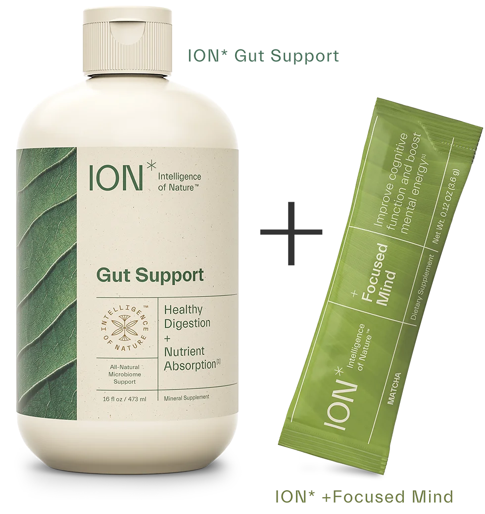 ION Gut Support Plus Focused Mind Image