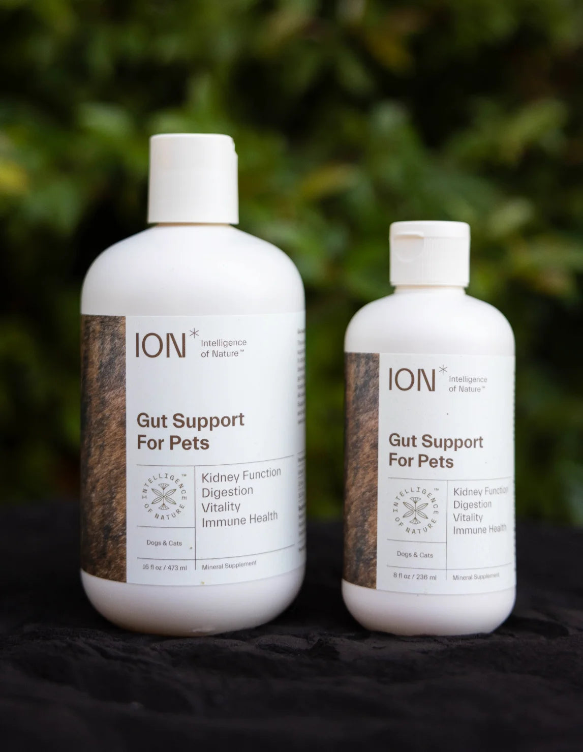 ION Pet Gut Health Supplement Dog Fur