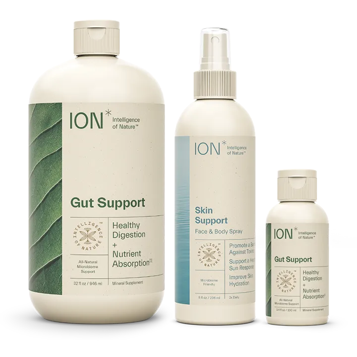 ION Skin and Gut Health Supplements Weekender Bundle